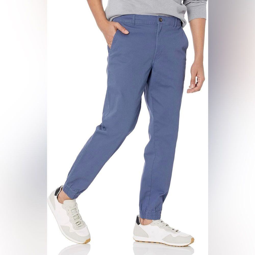 Amazon Essentials Slim-Fit Jogger Pants Size XS Blue (569)
